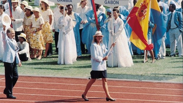 Cristina de Borbón abanderados España Juegos Olímpicos