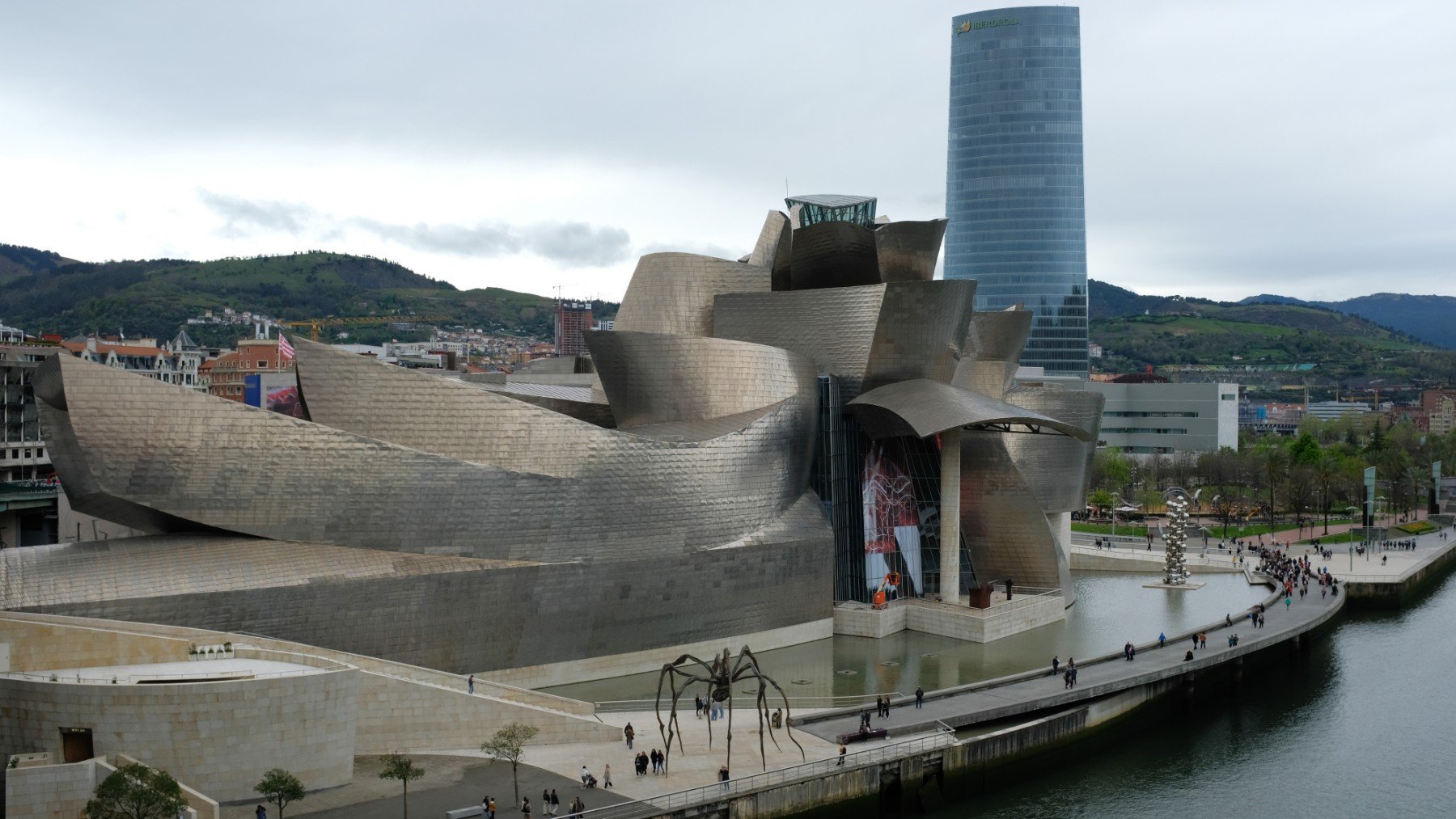 El museo Guggenheim en Bilbao. (Getty)