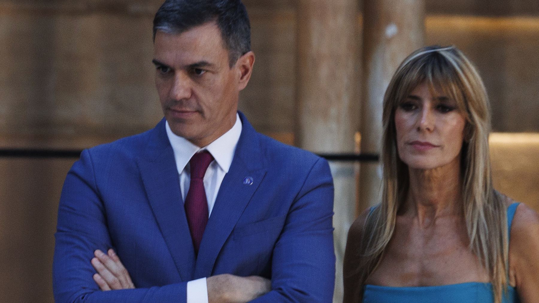 Pedro Sánchez y Begoña Gómez.