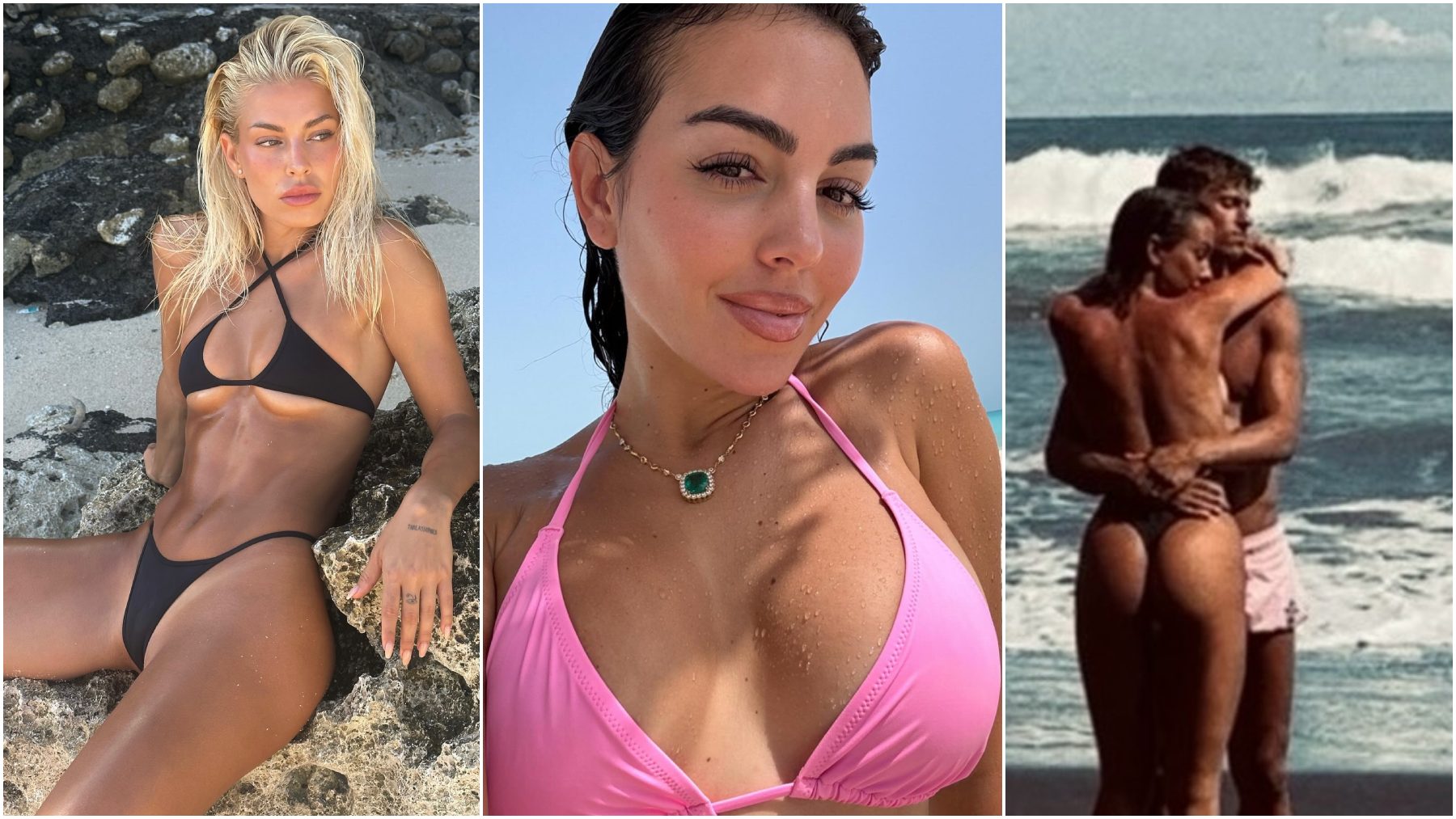 Jessica Goicoechea, Georgina Rodríguez y Paddy.