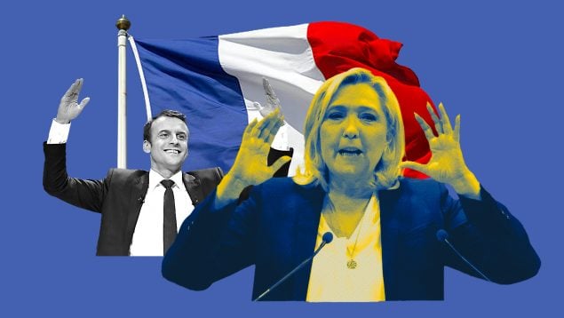 elecciones Francia Le Pen, Macron, primera vuelta, segunda vuelta
