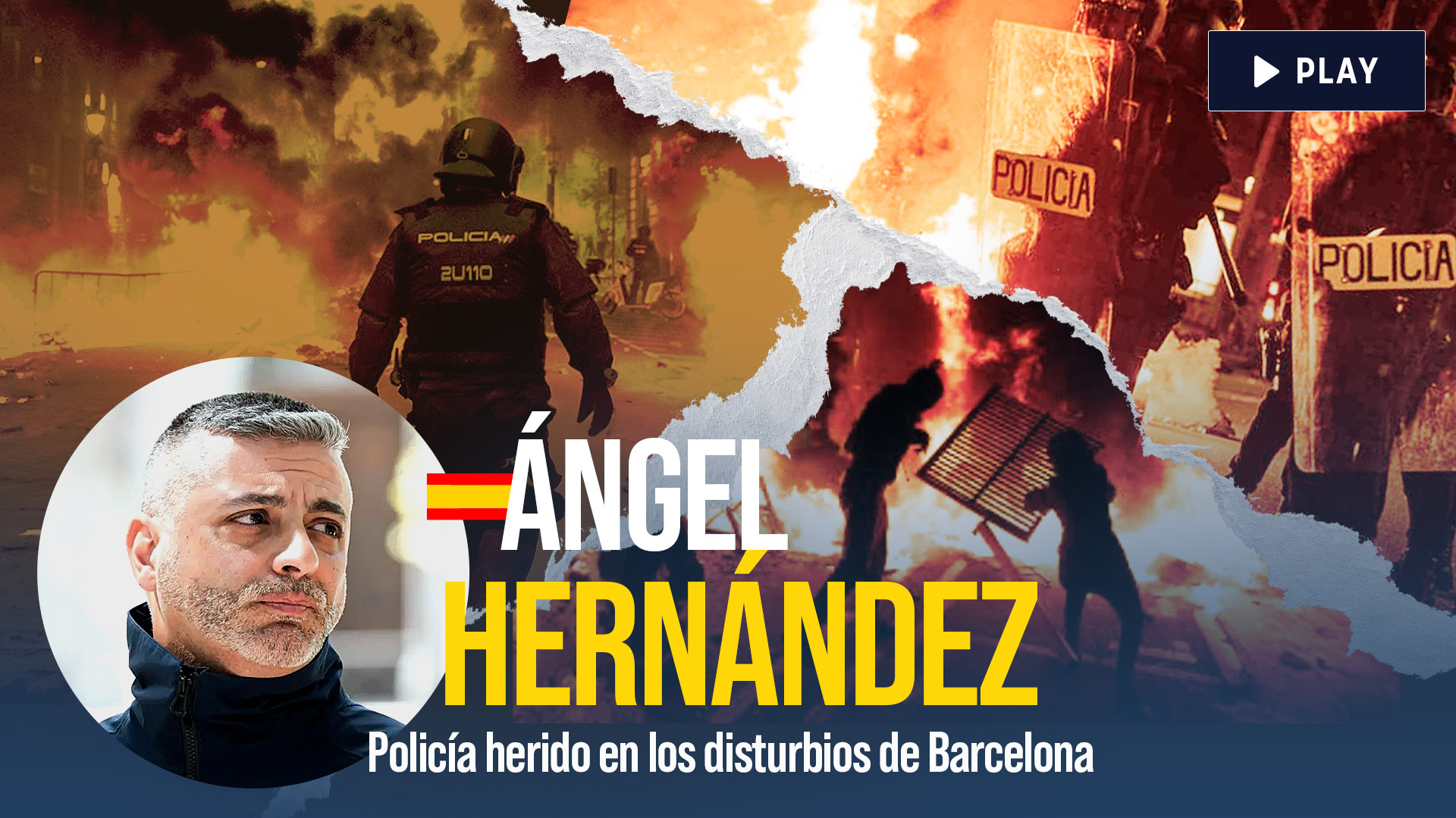 Ángel Hernández, policía víctima de Tsunami.