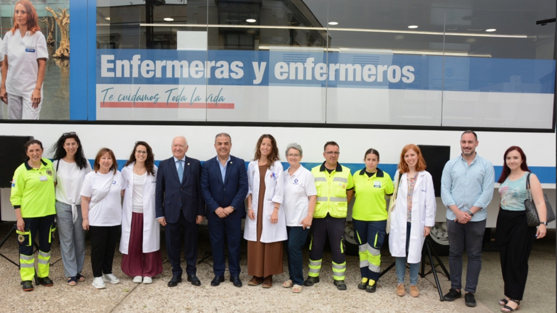 Clausura de la Ruta Enfermera que ha ido por todas las ciudades españolas.