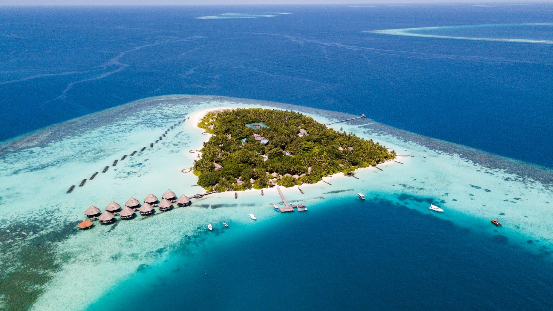 Isla en Maldivas