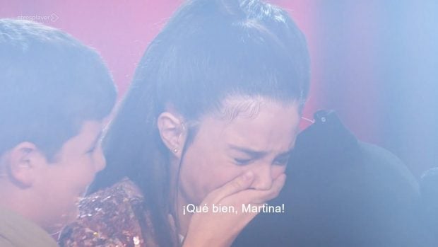 Martina ha pasado a la semifinal de La Voz Kids tras su emocionante actuación (Atresmedia).
