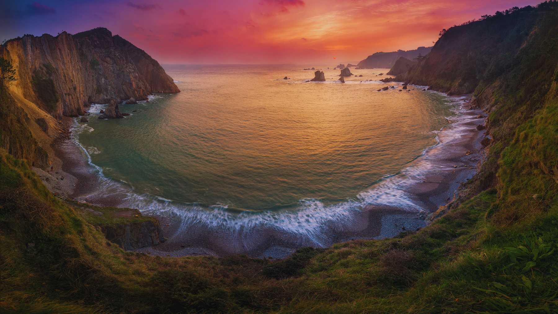 Paisaje de Asturias.