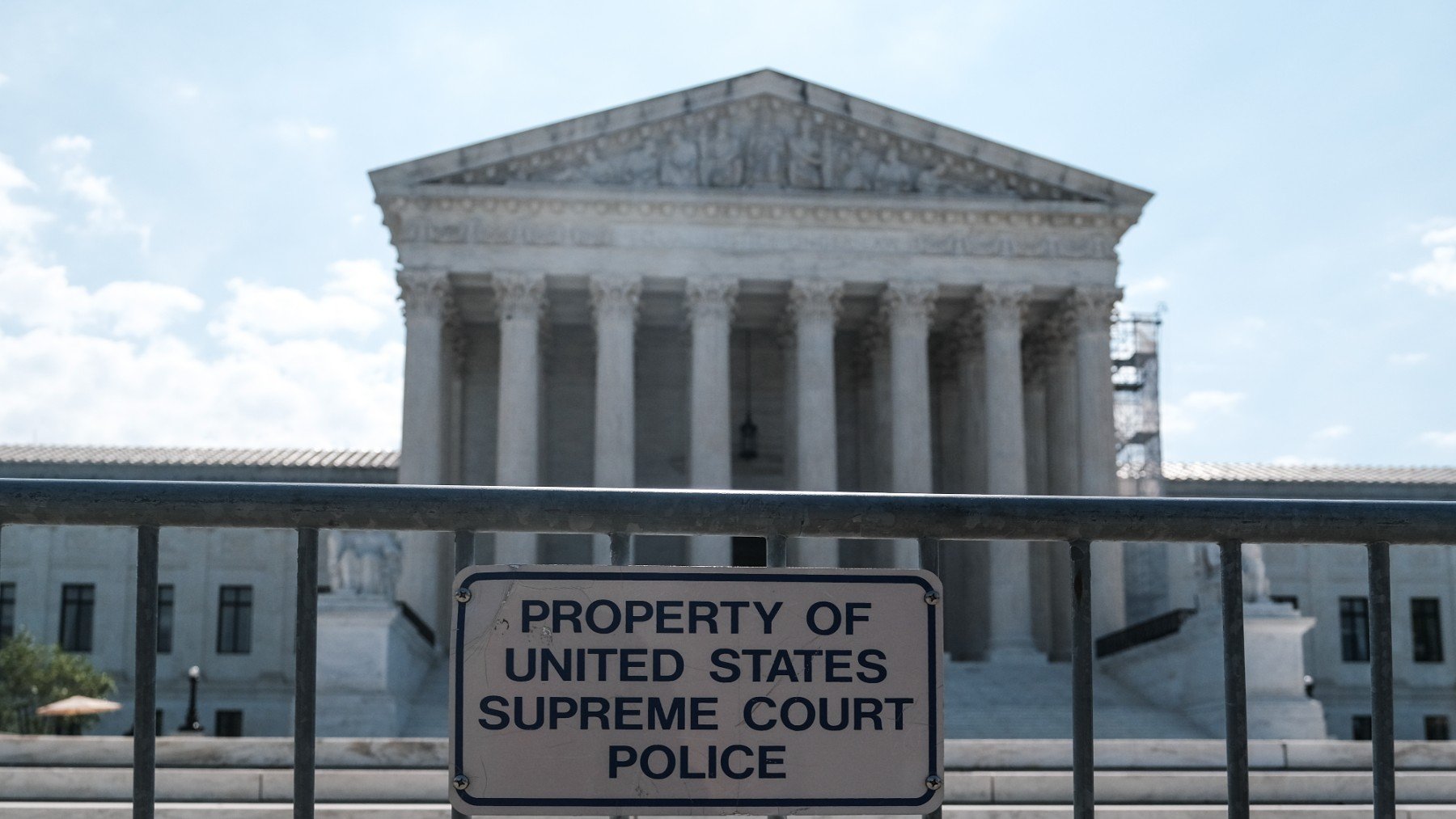 El Tribunal Supremo de Estados Unidos. (Foto: Getty)