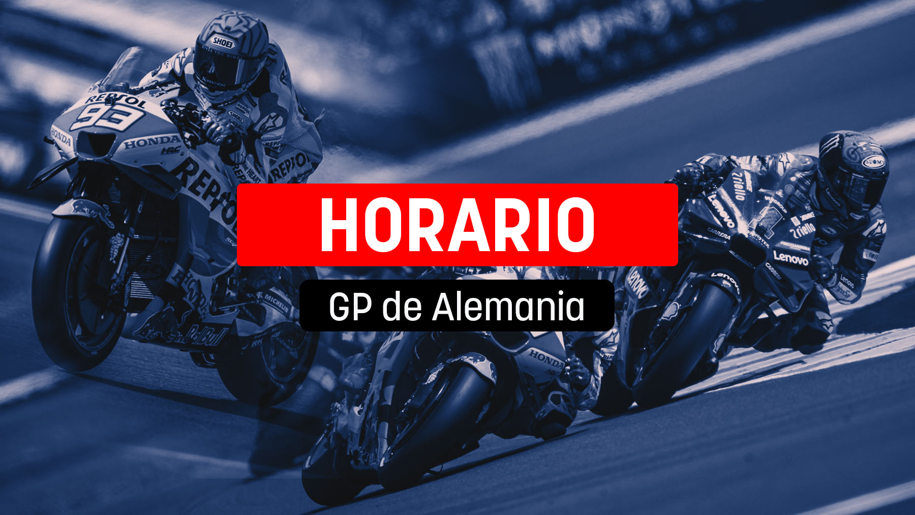 Horario GP de Alemania de MotoGP: dónde ver en directo la carrera gratis en vivo online por TV.