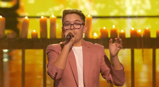 Juanfran es uno de los finalistas de La Voz Kids en el equipo de Rosario (Atresmedia).