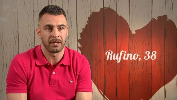 Rufino en 'First Dates'. (Mediaset)