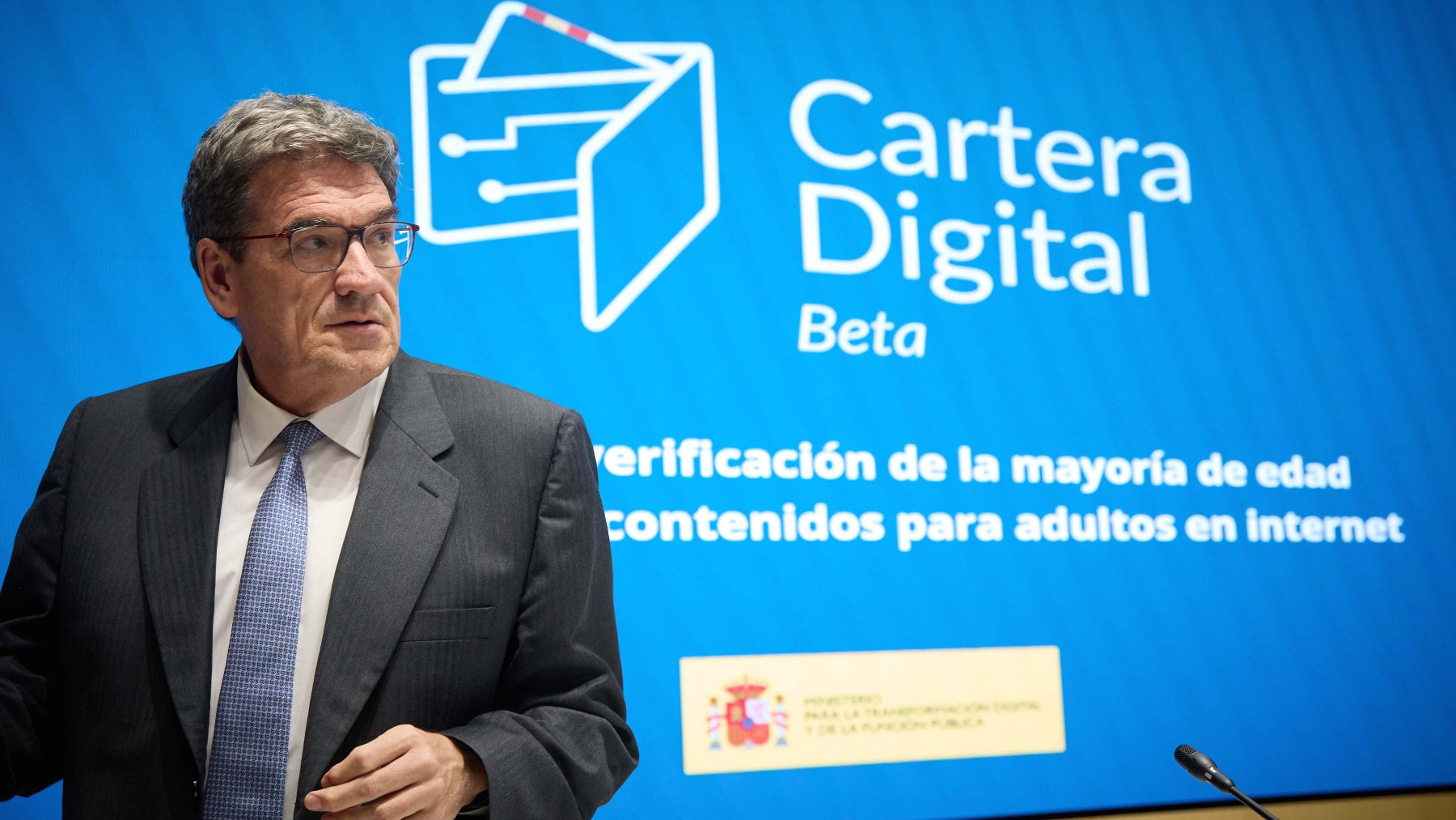 El ministro para la Transformación Digital, José Luis Escrivá. (Foto: EP)