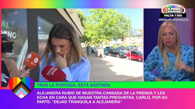 Belén Esteban se pronuncia en Ni que fuéramos tras las nuevas declaraciones de Alejandra Rubio. (Canal Quickie)