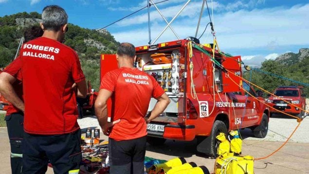 Bombero catalán, PP Vox Mallorca, Bombero Mallorca