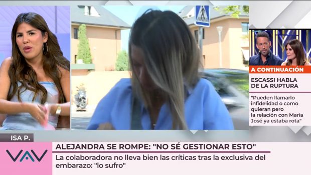 Isa Pantoja manda un mensaje a Alejandra Rubio tras anunciar su embarazo (Mediaset).