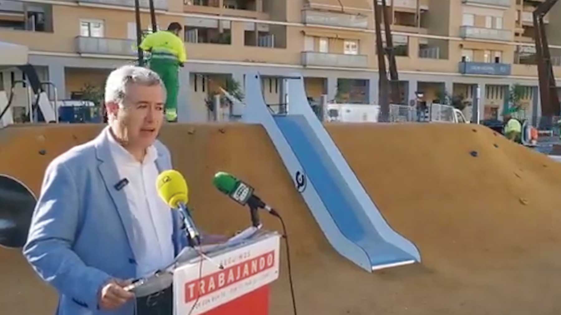 El portavoz del PSOE de Don Benito, Manuel Gómez.