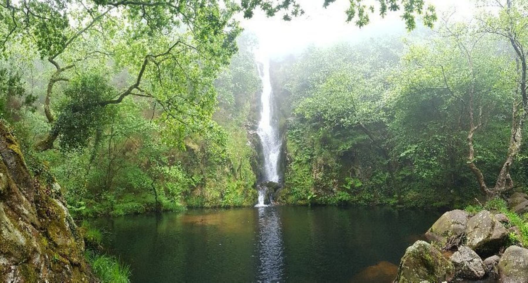 Cascada en Galicia.