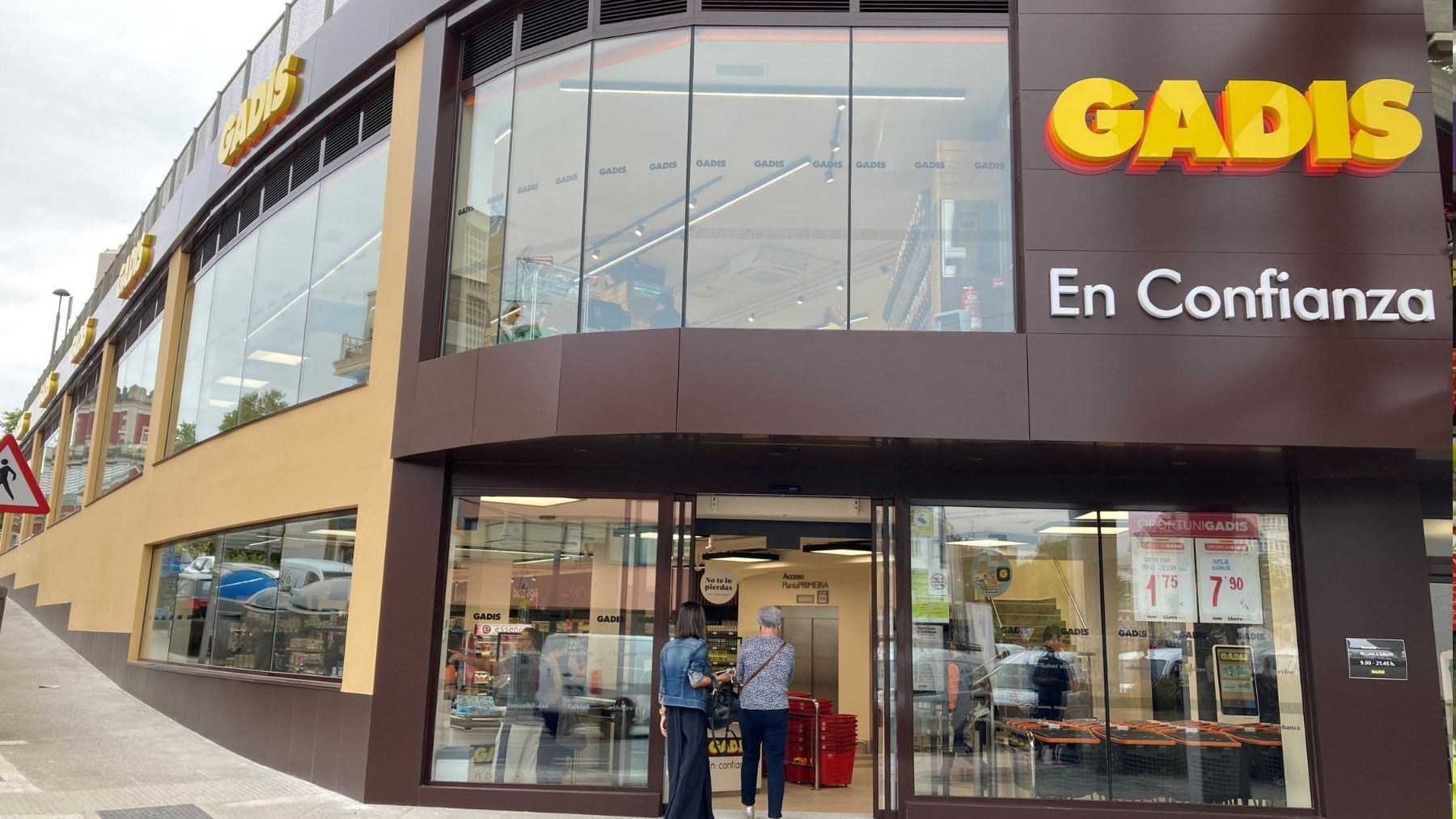 Supermercado Gadis en Oleiros (La Coruña) (Foto: EP).