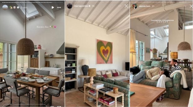 La nueva casa de las Pombo, a través de unas fotos publicadas por María