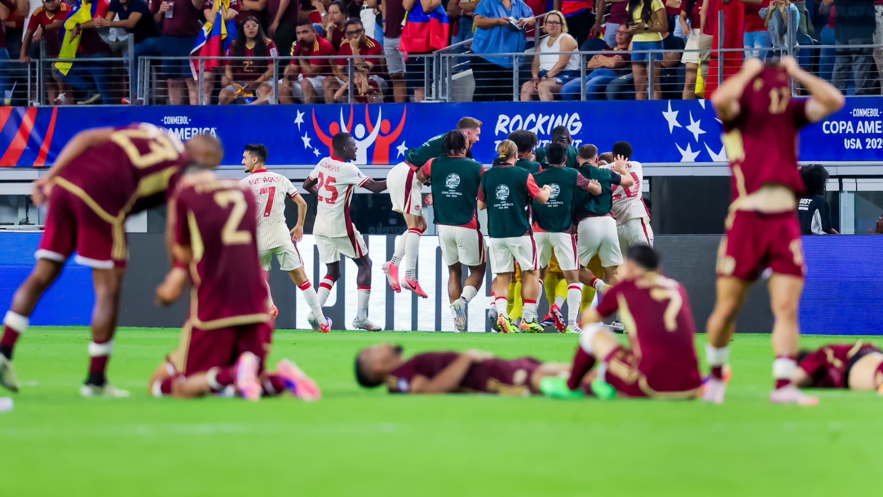 Canadá eliminó a Venezuela en la Copa América. (EFE)