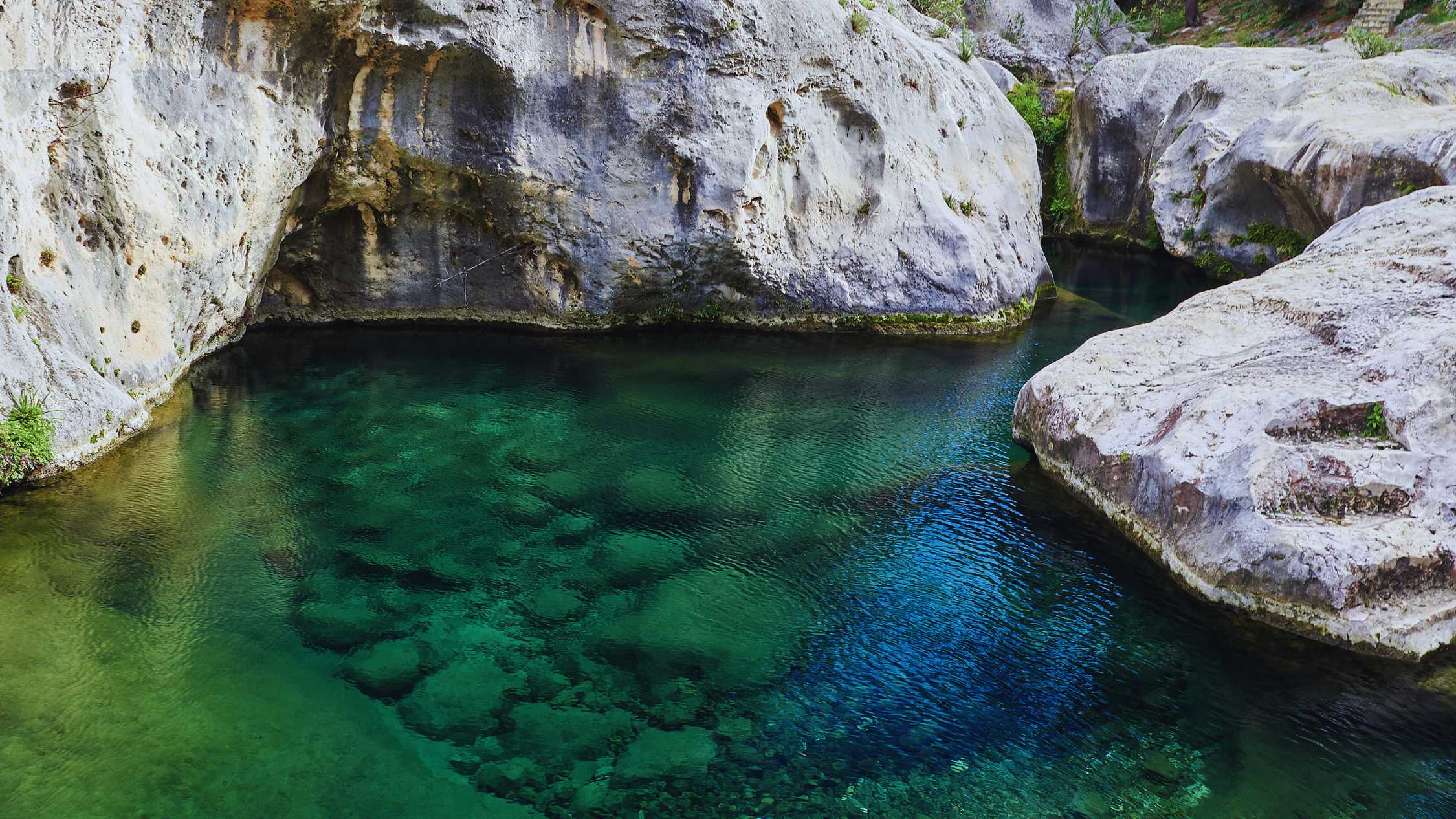 Piscina natural.