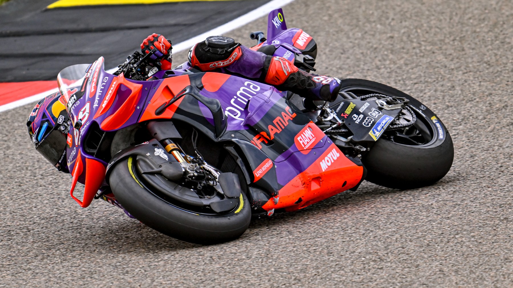 Jorge Martín en el GP de Alemania. (Europa Press)