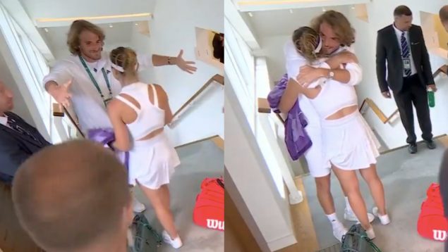 El admirable gesto de Tsitsipas con Paula Badosa tras su victoria más especial