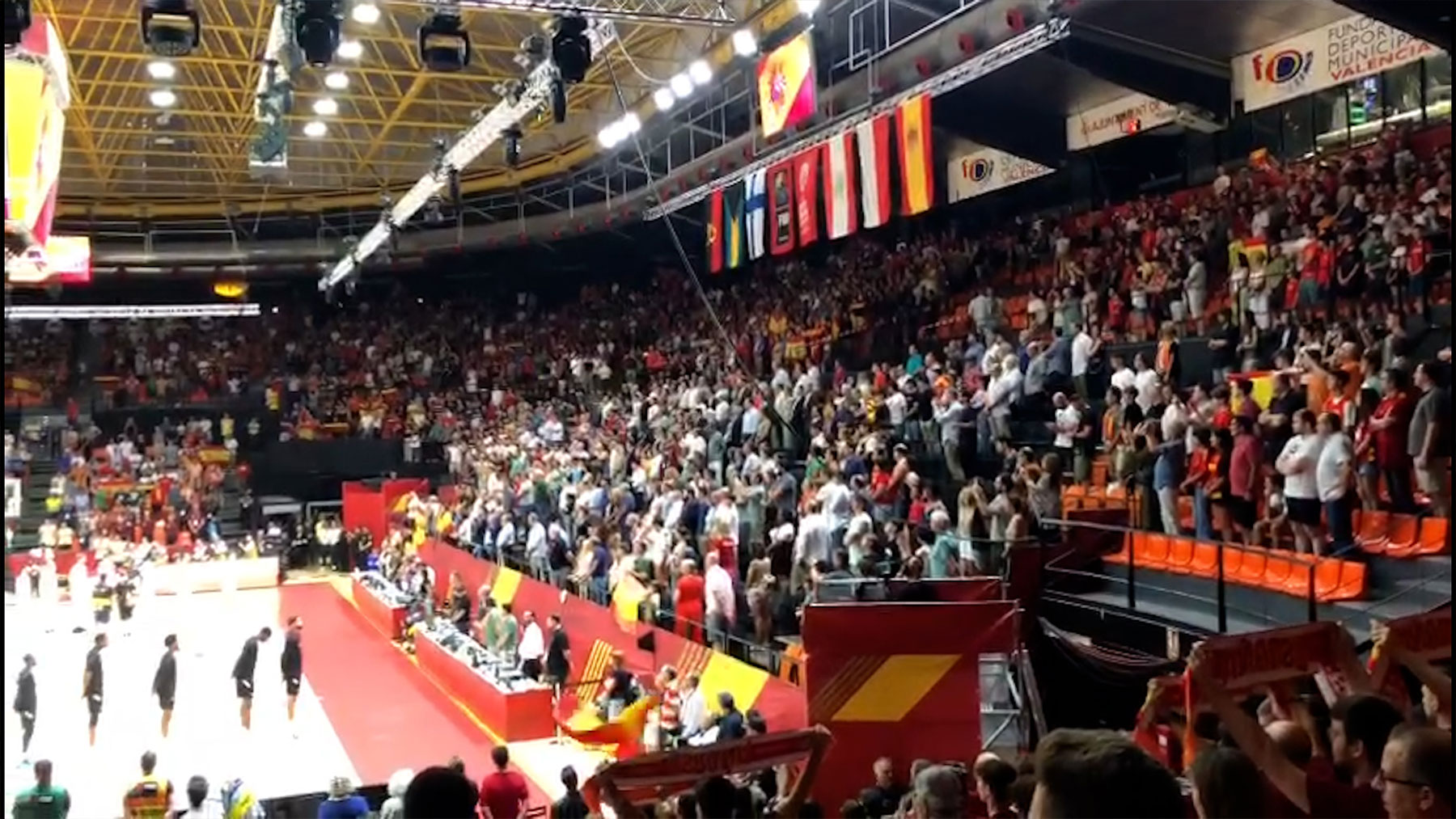 La Fonteta se llenó en la final del Preolímpico.