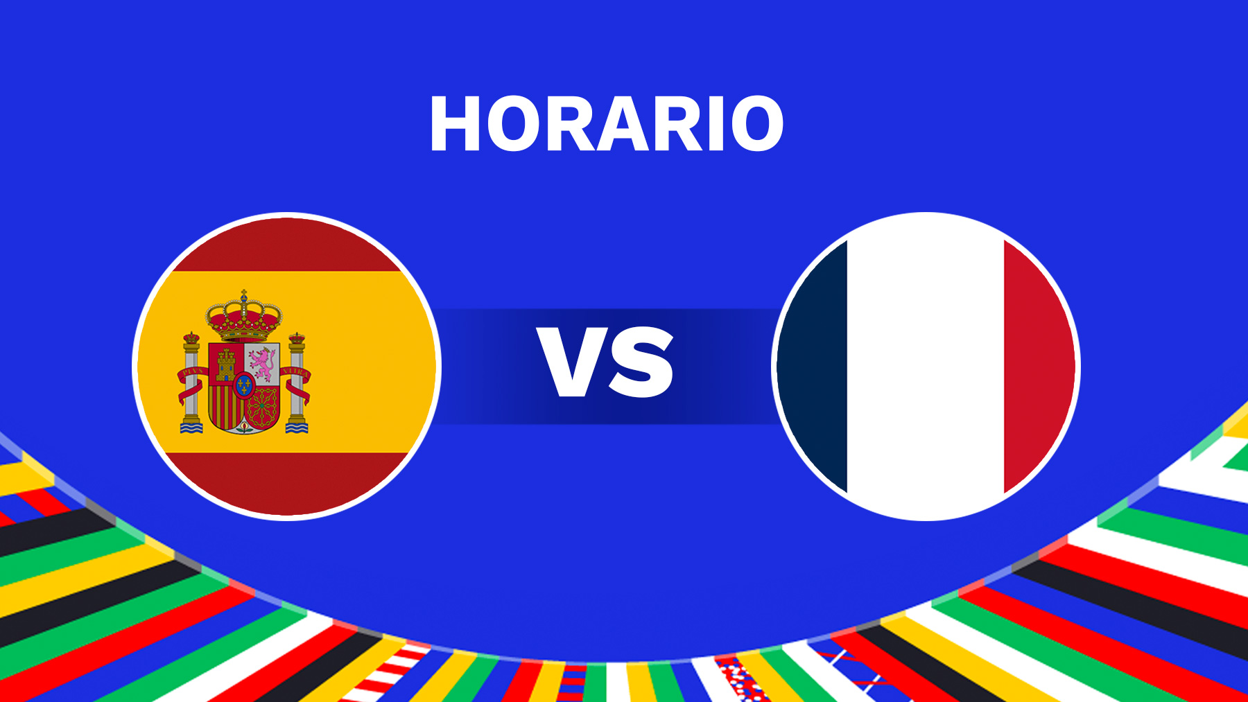 Horario España – Francia: dónde ver gratis y a qué hora es el partido de la Eurocopa 2024.