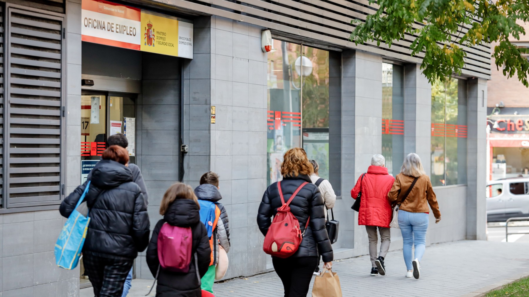 Una oficina del INEM en Madrid. (EP)