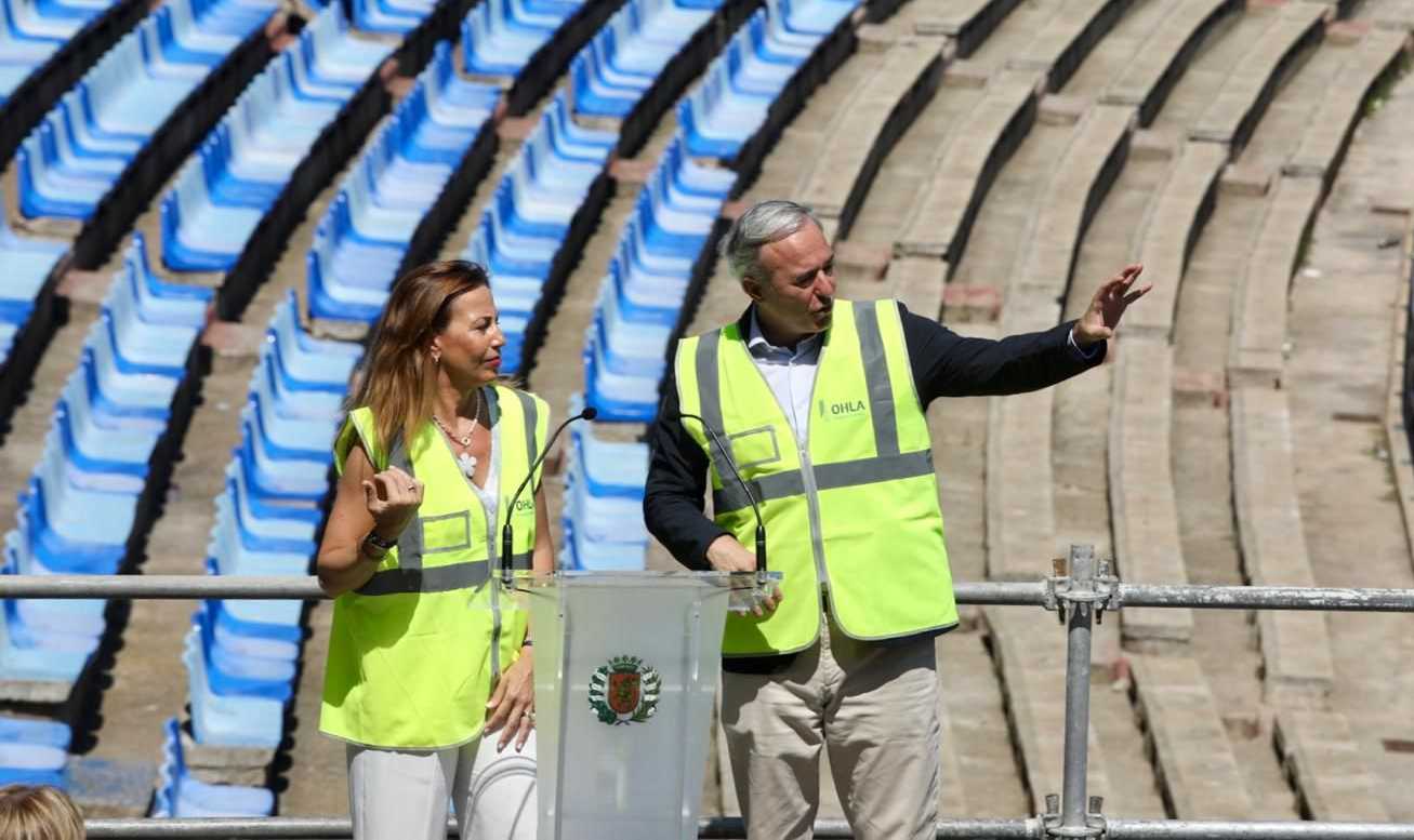 Natalia Chueca y Jorge Azcón.