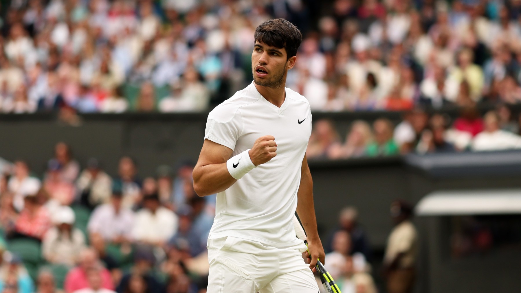 Carlos Alcaraz – Paul en directo, partido de Wimbledon 2024 hoy. (Foto: Getty)