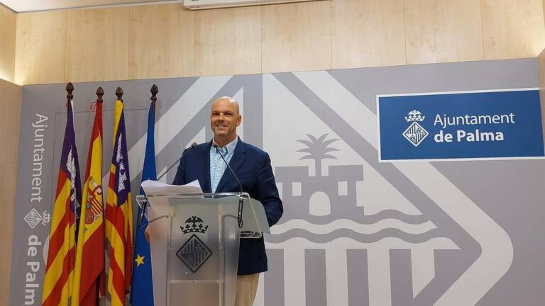 El concejal de Urbanismo y Vivienda del Ayuntamiento de Palma, Óscar Fidalgo.
