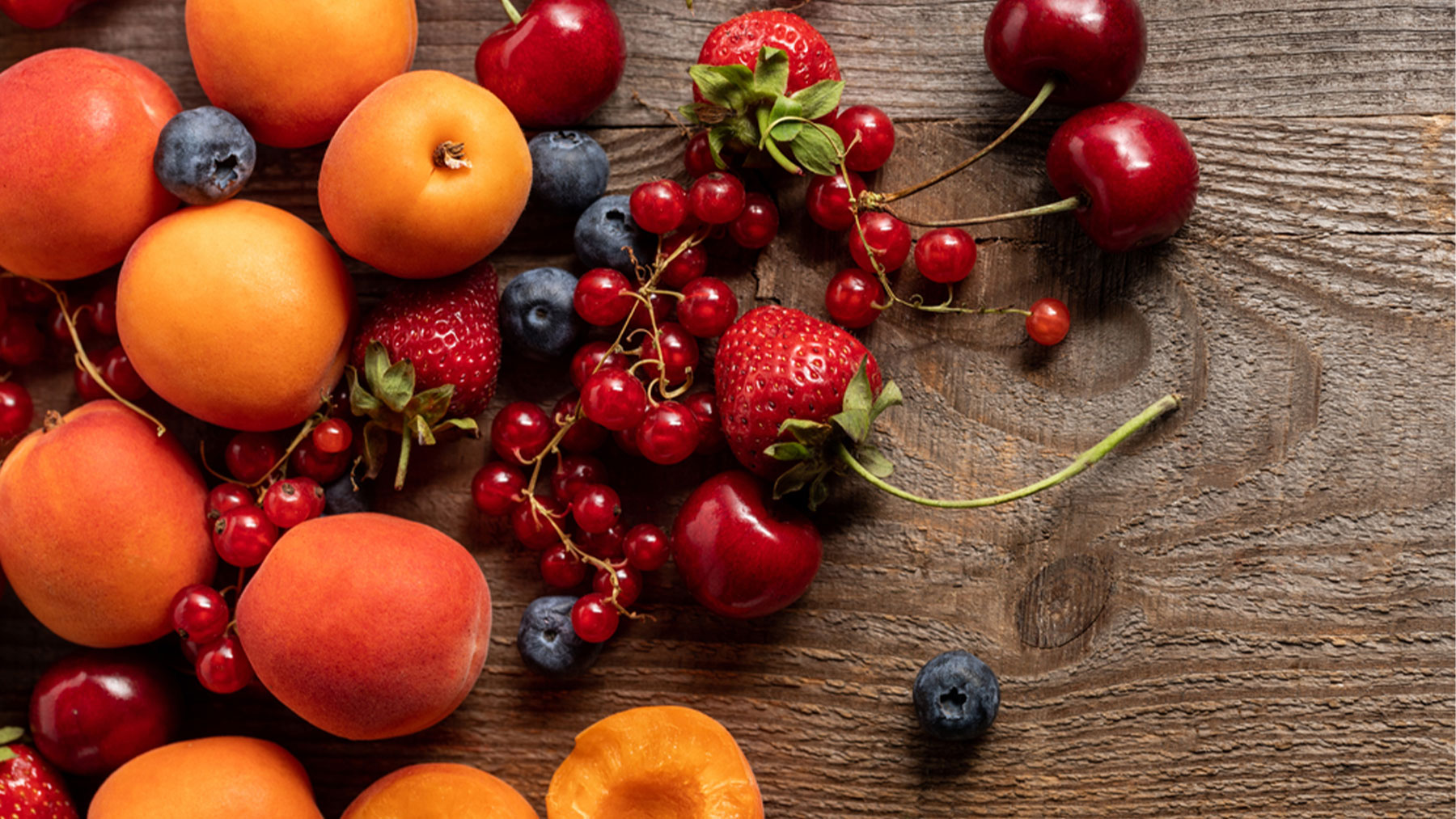 Las frutas de verano son ricas en antioxidantes y agua.