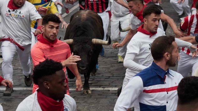 mallorquín herido sanfermines