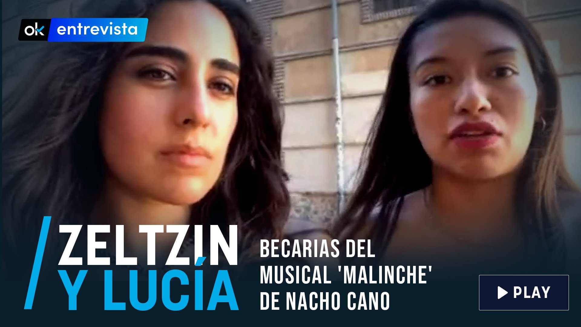 Becarias del musical ‘Malinche’ de Nacho Cano.