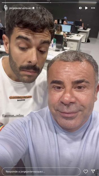 Jorge Javier Vázquez volverá a trabajar con Germán González un año después de la cancelación de Sálvame (Instagram).