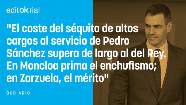 Pedro Sánchez Rey, Moncloa, Zarzuela