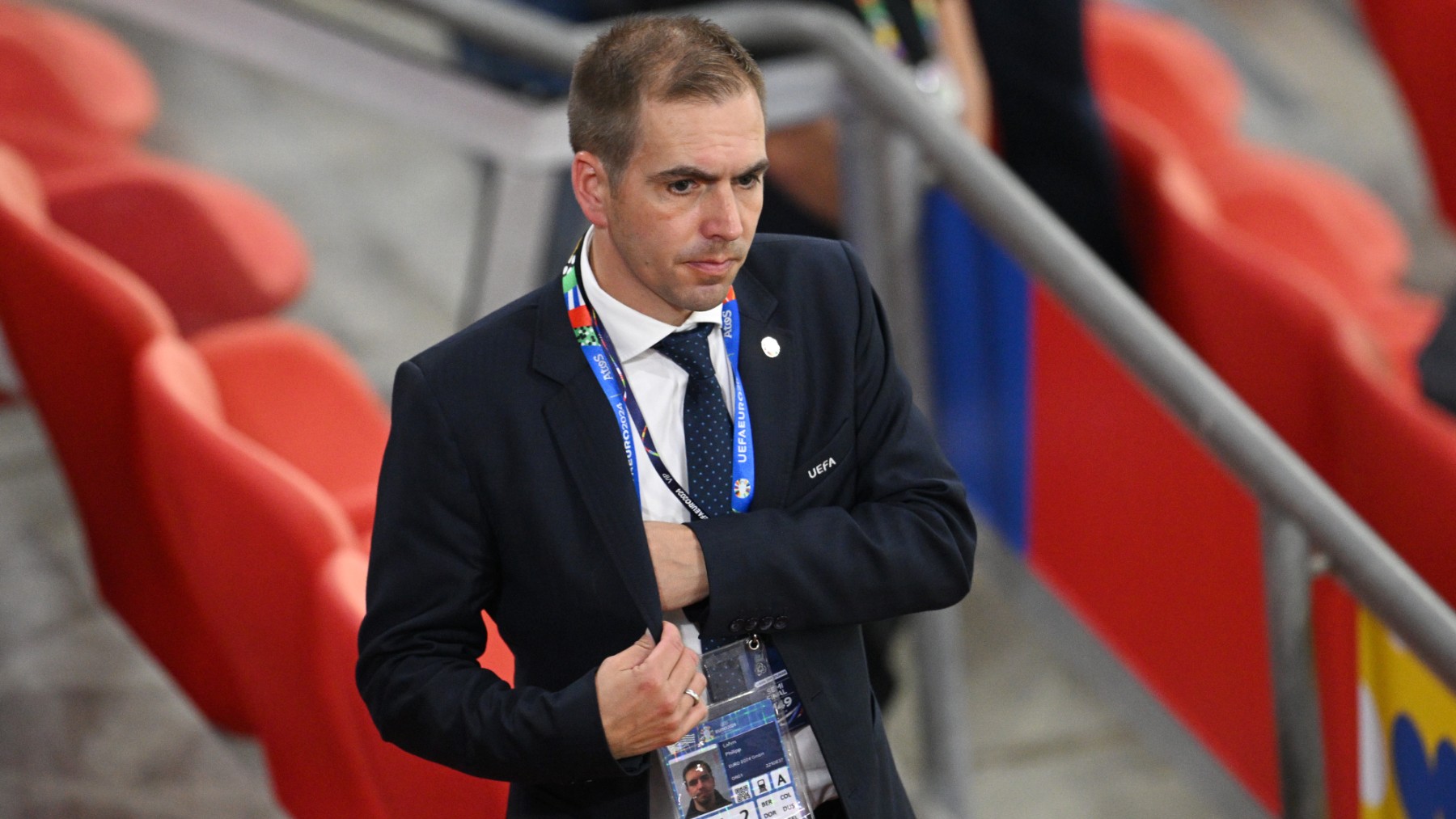 Philipp Lahm es directo de la Eurocopa. (Getty)