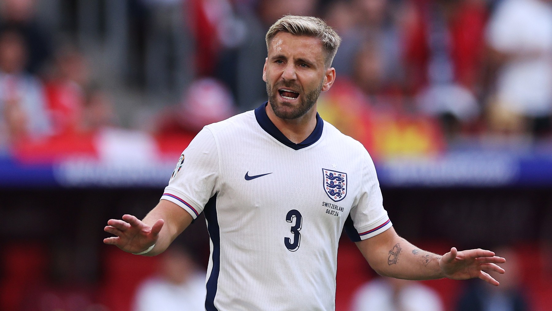 Luke Shaw. (Getty)