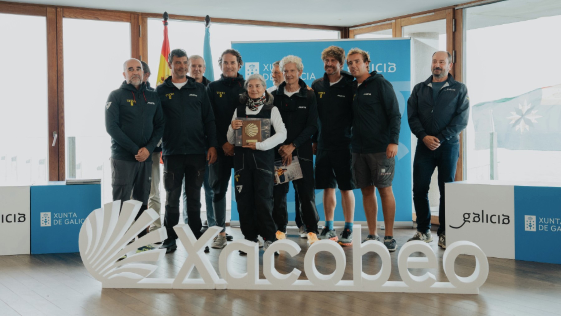 El «Bribon», vencedor final del Trofeo Xacobeo.