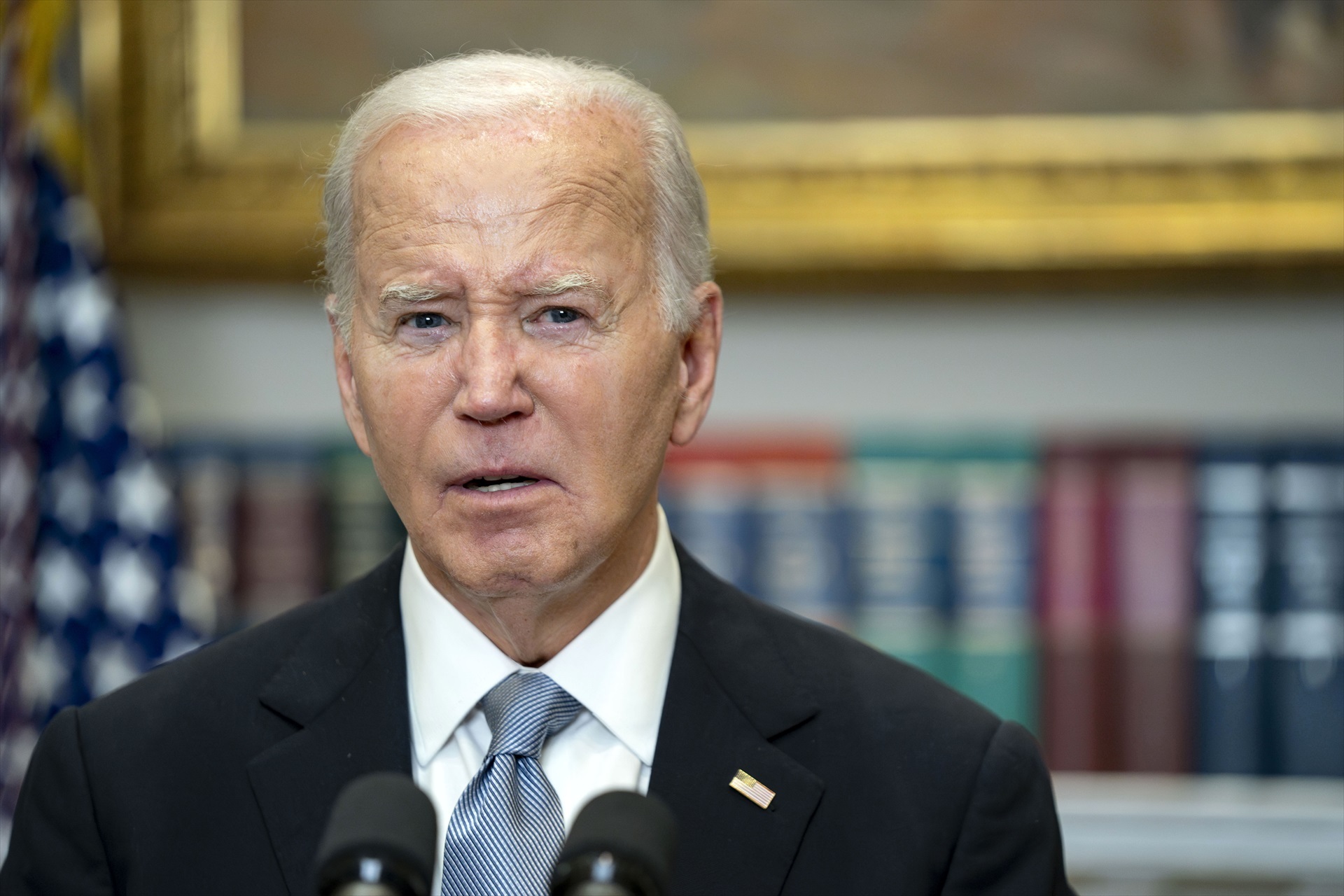 Joe Biden condena el atentado a Trump desde el despacho oval. (FOTO: E.P.)