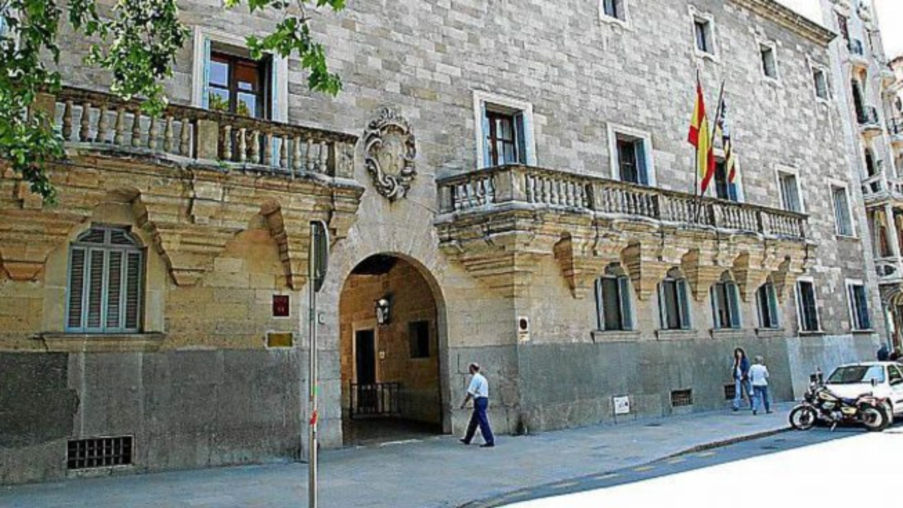 Sede de la Audiencia de Baleares, en Palma.