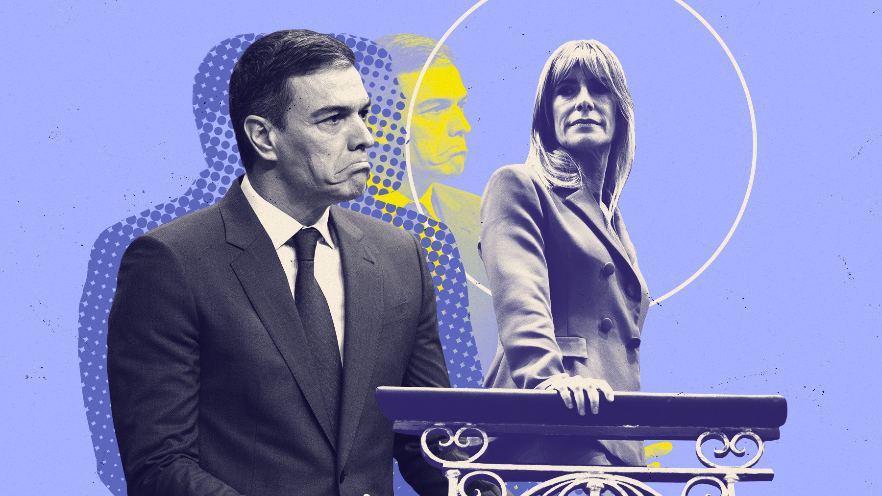 Pedro Sánchez y Begoña Gómez.