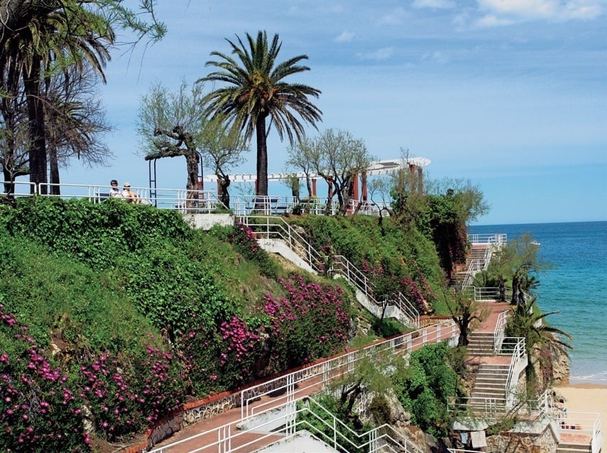 Zona de los Jardines de Piquío, en el Sardinero. (FOTO: E.P.)