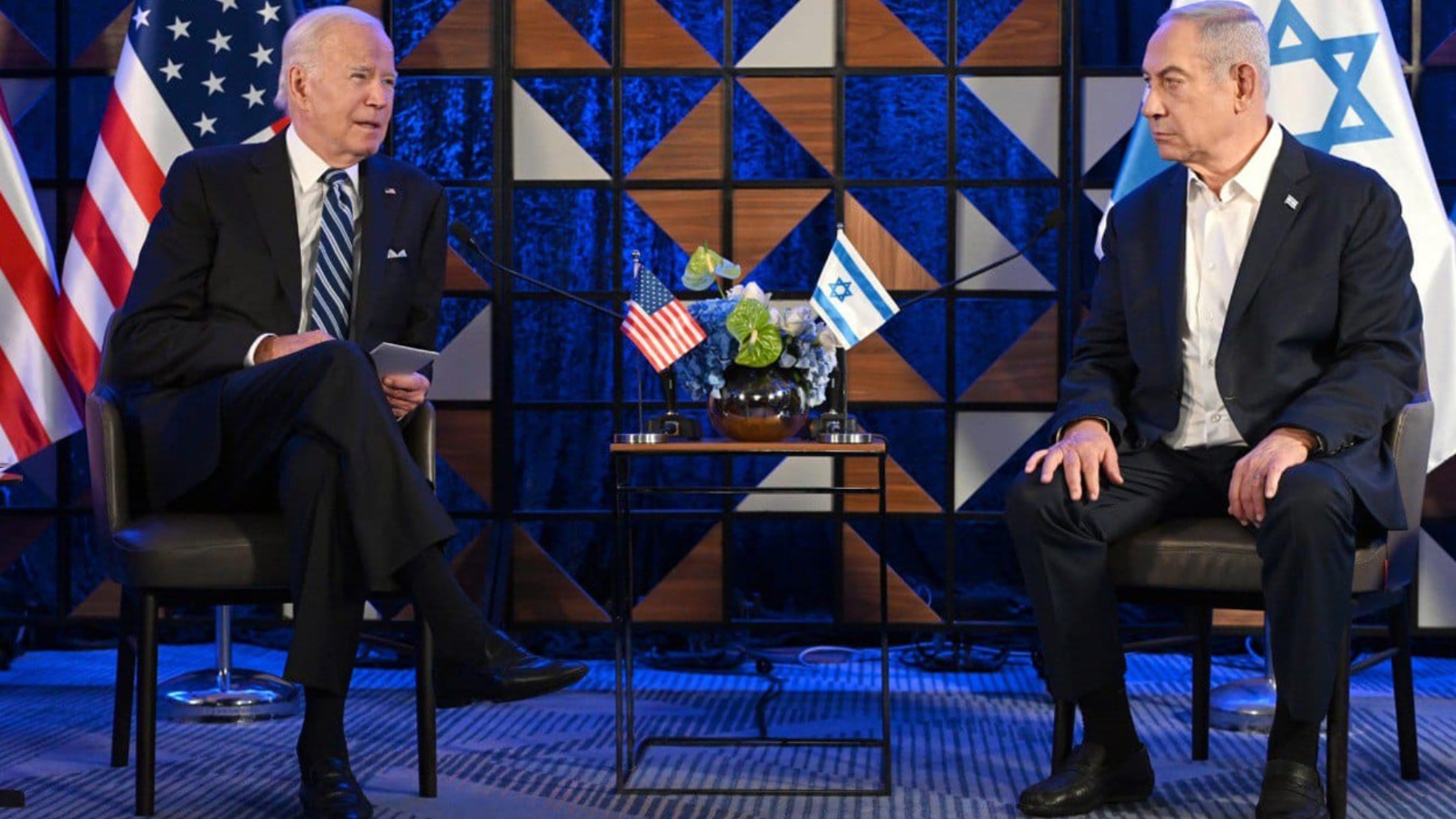 Joe Biden y Benjamin Netanyahu. (Foto: Europa Press)
