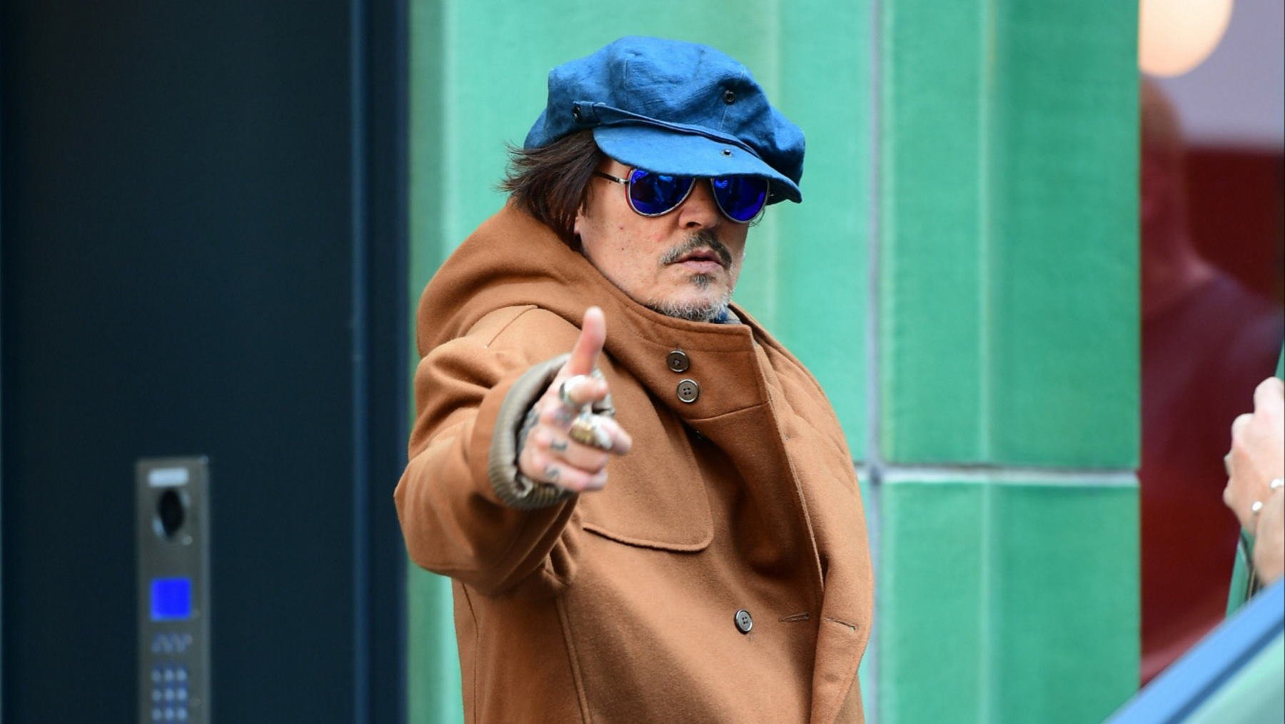 Actor Johnny Depp in London