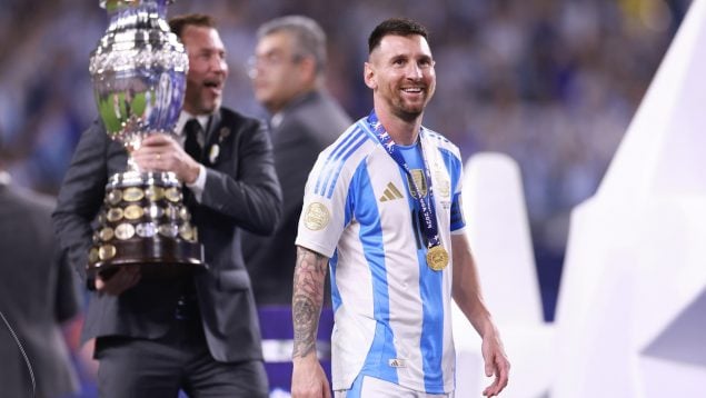 Leo Messi, Javier Milei