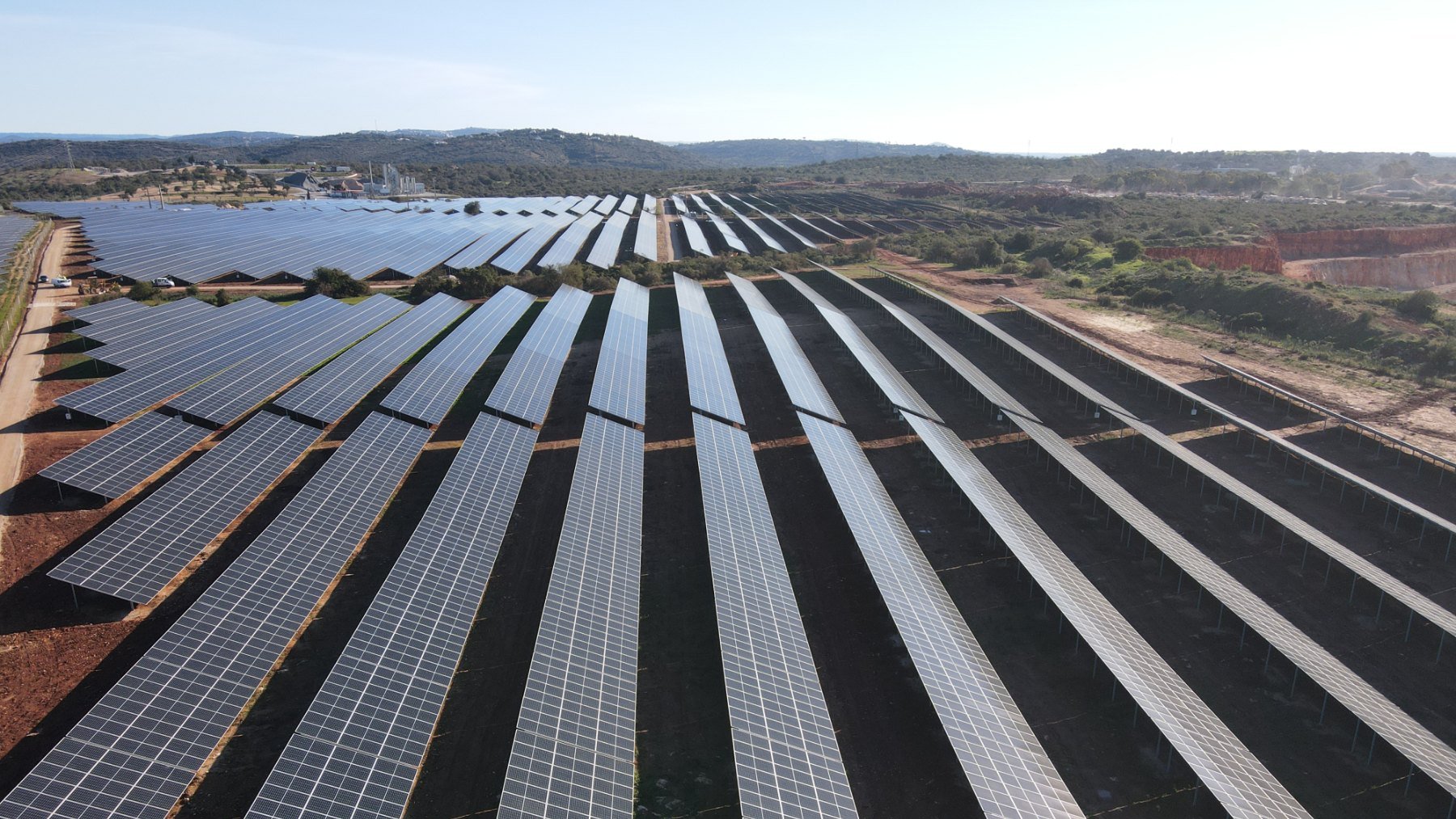 Planta fotovoltaica de Montechoro II perteneciente a Iberdrola
