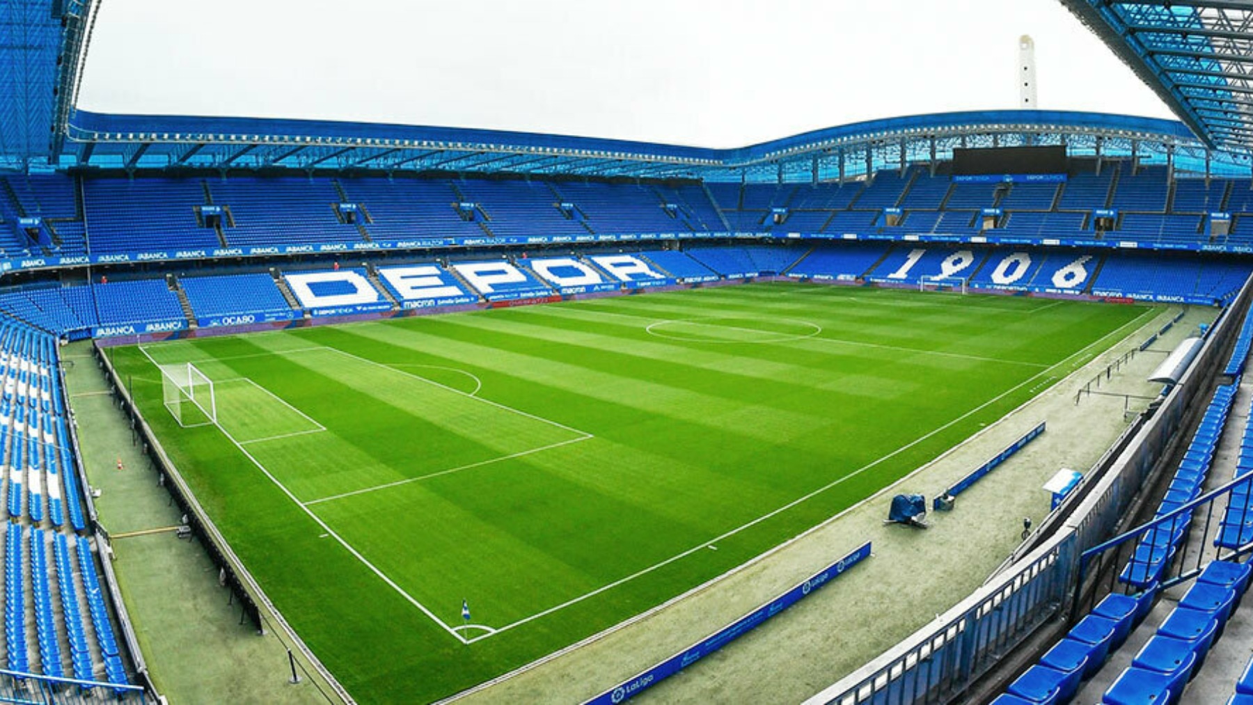 El estadio de Riazor.