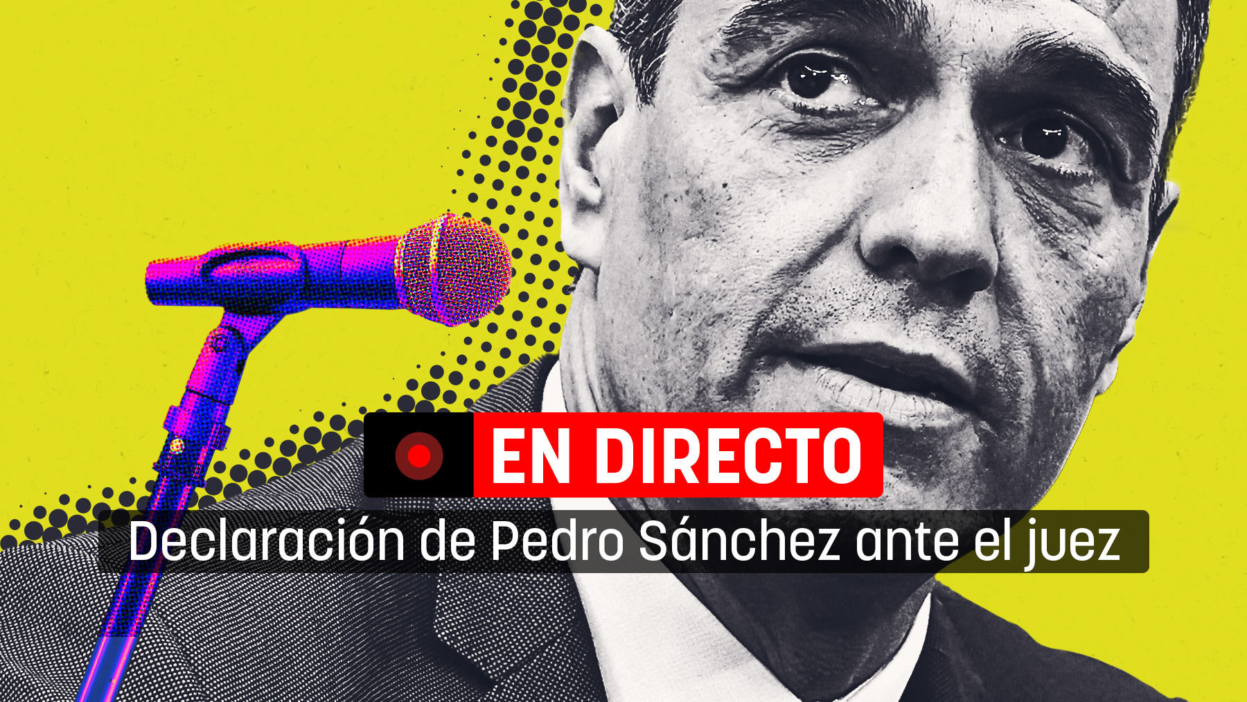 Pedro Sánchez declara ante el juez.